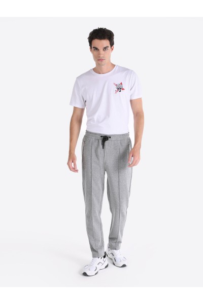 Khaki Male Sweatpants