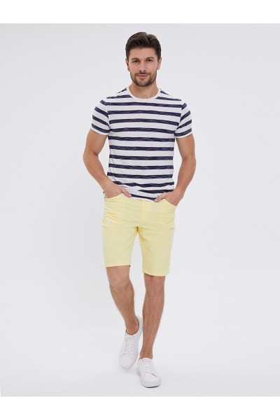 Yellow Male Shorts & Bermuda