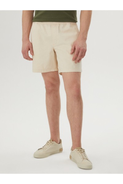 Ecru Male Shorts & Bermuda