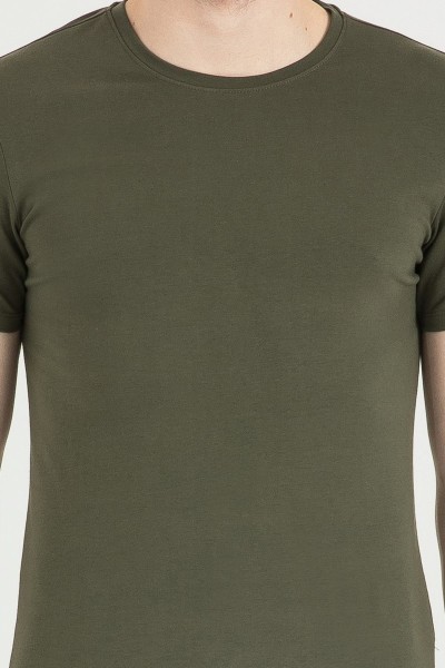 Khaki Male T-Shirts