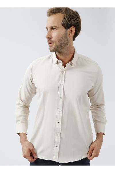Beige Male Shirt