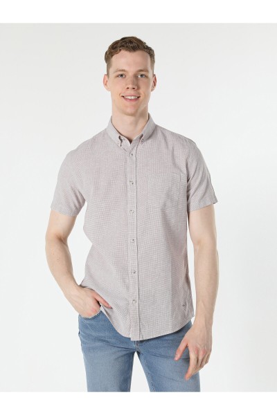Beige Male Shirt