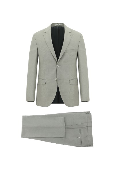 Beige Male Suit