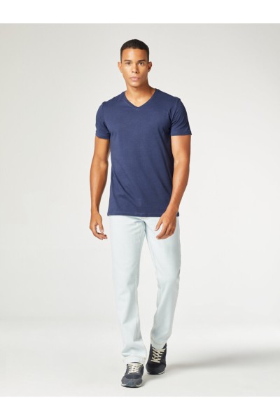 Navy blue Male Trousers