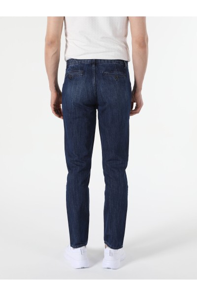 Blue Male Trousers