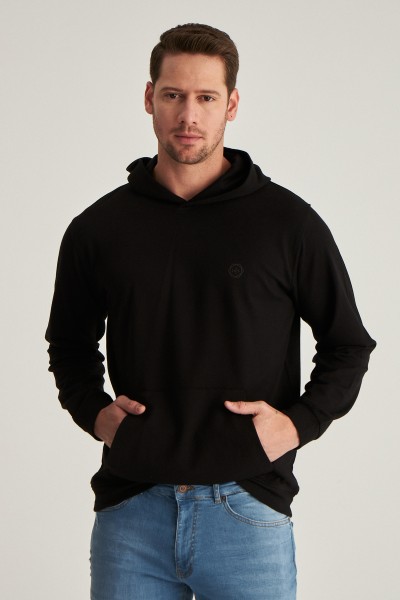 Black Male Straight Sweatshirt