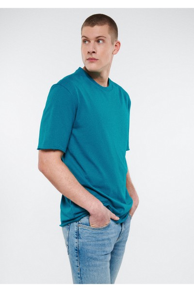 Green Male Printed T-Shirts