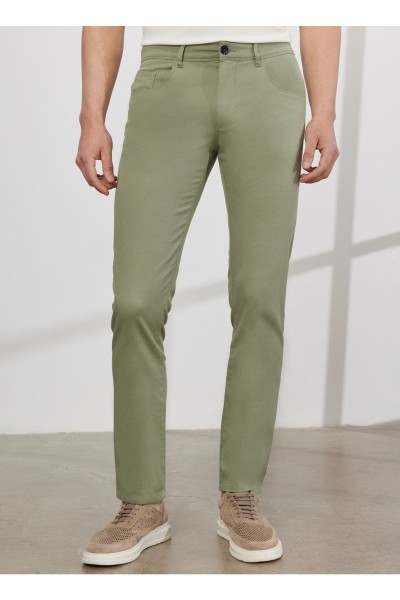 Green Male Trousers