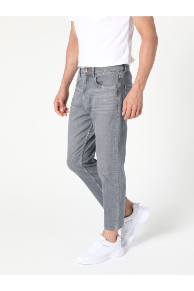 Grey Male Trousers