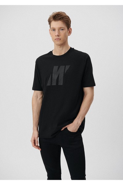 Black Male Printed T-Shirts