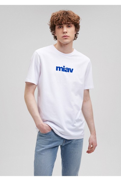 White Male Printed T-Shirts